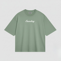 SAGE GREEN BASIC T-SHIRT