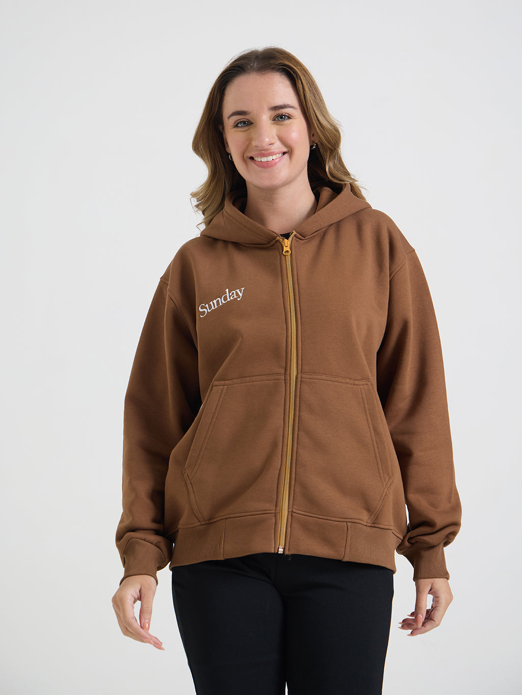 Chocolate Cloud Zip Hoodie