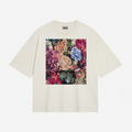 FLOWER CANVAS T-SHIRT